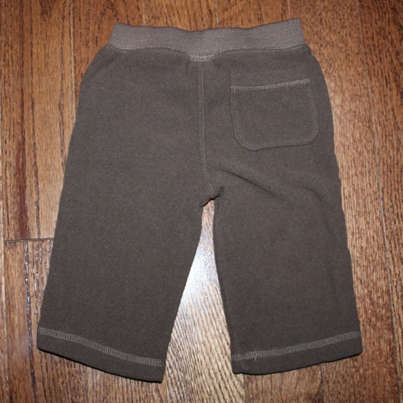 Old Navy 6-12 Month Old Brown Sweatpants - Picture 3 of 4